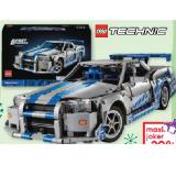 Lego Technic Spielzeug 42210 2 Fast 2 Furious Nissan Skyline GT-R (R34) maxi.preisjoker Maximarkt 1 Set