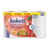 Promotion Bild von kokett Küchentücher Jumbo 3-lagig HOFER 3 Rollen 1 Packung