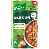 Knorr Gulaschsuppe, Preisangabe ohne MwSt. (Preis inkl. MwSt. 2,74 €), METRO 500 Gramm 1 Dose