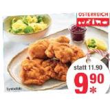 maxi.restaurant Backhendl ausgelöste Hühnerkeulen, mit Erdäpfel-Vogerlsalat und Preiselbeeren Maximarkt 1 Set