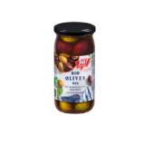 Promotion Bild von Ja! Natürlich Bio Griechische Oliven mit Kräutern oder Bio Kalamata Oliven Sutterlüty 370 Gramm 1 Glas