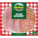 Wiesbauer Spezialaufschnitt geschnitten versch. Sorten SPAR 200 Gramm 1 Packung