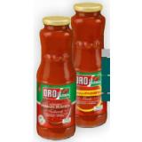 Oro di Parma Passierte Tomaten div. Sorten BILLA PLUS 700 Gramm 1 Glas