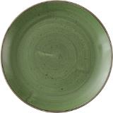 CHURCHILL Geschirrserien Stonecast und Kintsugi Reverse Stonecast, Teller flach Sorrel Green 21,7 cm, Preisangabe ohne MwSt. (Preis inkl. MwSt. 10,43 €), METRO 1 Stück