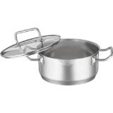 Rösle Topfserie Expertiso Bratentopf mit Glasdeckel, Ø 20 cm, 2,7 l, Preisangabe ohne MwSt. (Preis inkl. MwSt. 22,79 €), METRO 1 Stück