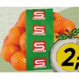 S-BUDGET saftig, süße Orange SPAR 2 Kilogramm 1 Netz