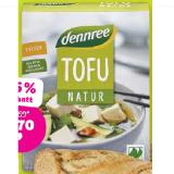 Dennree Bio-Tofu Natur Denns BioMarkt 400 Gramm 1 Packung