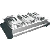 Metro Professional Buffetwärmer GFW1000, Preisangabe ohne MwSt. (Preis inkl. MwSt. 77,99 €), METRO 1 Stück