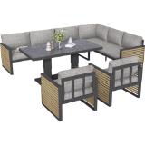 Garnitur Lea, Preisangabe ohne MwSt. (Preis inkl. MwSt. 2038,80 €), METRO 1 Set