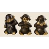 ambia home Skulptur „Monkey Set of 3 PSC“ 4345099840 XXXLutz 1 Set