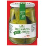Efko Delikatess Gurken versch. Sorten Lidl 720 Milliliter 1 Glas