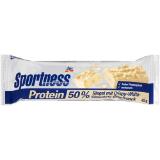 Sportness Proteinriegel Crispy-White-Chocolate dm 45 Gramm 1 Packung