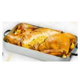 Gefüllter Truthahn im Ganzen zubereitet, mit Semmelfülle, auf Gemüsebett angerichtet für ca. 12 Personen BILLA 1 Stück