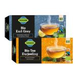 Fairglobe Fairtrade Bio Tee Earl Grey oder Darjeeling Lidl APP Preis 50 Gramm 1 Packung