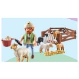 Playmobil Spielzeug 71444 Junger Schäfer mit Schafen Maximarkt 1 Set