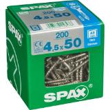 Spax Edelstahlschrauben 428121 HELLWEG 200 Stück