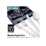 Simpex Professional Besteckgarnitur Maximarkt 60 Stück