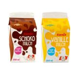 Alpengut Schoko- oder Vanillemilch Lidl 250 Milliliter 1 Packung