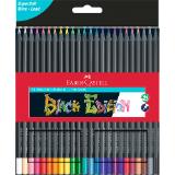 Bild von Faber-Castell Buntstifte  „Black Edition“ PAGRO DISKONT 24 Stück 1 Packung