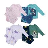 L&D Kinder-Winter-Pyjama versch. Farben und Muster HOFER 1 Set