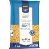 Metro Chef Penne Rigate, Preisangabe ohne MwSt. (Preis inkl. MwSt. 7,65 €), METRO 5 Kilogramm 1 Packung