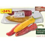 Promotion Bild von Spitzpaprika Mix Unimarkt 250 Gramm 1 Packung