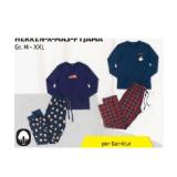 Up 2 Fashion Men Herren-X-mas-Pyjama versch. Farben und Modelle HOFER 1 Set