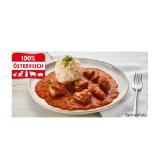 Saftgulasch vom Schwein mit Semmelknödel und Schnittlauch INTERSPAR 1 Set