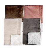 Home Creation Luxus Decke Gr. 150 x 200 cm Oeko-Tex HOFER 1 Stück