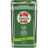 Promotion Bild von Sasso Olivenöl grün, Preisangabe ohne MwSt. (Preis inkl. MwSt. 40,69 €), METRO 3 Liter 1 Dose