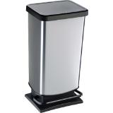 Tarrington House Treteimer Silber 40 L, Preisangabe ohne MwSt. (Preis inkl. MwSt. 35,99 €), METRO 1 Stück