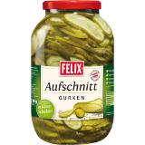 Promotion Bild von Felix Delikatess Gurken 6-9 cm, Aufschnittgurken od. Sandwichgurken, Preisangabe ohne MwSt. (Preis inkl. MwSt. 9,34 €), METRO 3.10 Kilogramm 1 Glas
