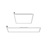 Livarno Home LED-Deckenpanel/Deckenleuchte Lidl 1 Stück