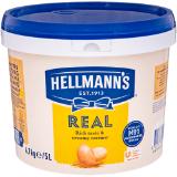 Hellmann‘s Real Mayonnaise, Preisangabe ohne MwSt. (Preis inkl. MwSt. 29,69 €), METRO 5 Liter 1 Packung
