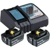 Makita Akku Power Source Kit / 6 Ah 2xBL1860+1x DC18RC 199480-6 shöpping.at 1 Set