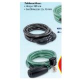 RIDE + GO Fahrrad-Spiralkabelschloss div. Sorten HOFER 1 Stück