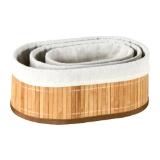 Bambuskorb-Set PAGRO 3 Stück