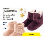Up 2 Fashion Basics Damen-Hausbooties versch. Farben und Muster HOFER 1 Paar