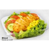 BILLA immer gut Salat mit Hühnerschnitzel BILLA 100 Gramm