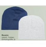Promotion Bild von Beanie versch. Farben KiK 1 Stück