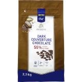Metro Chef Schokolinsen dunkel, Preisangabe ohne MwSt. (Preis inkl. MwSt. 58,29 €), METRO 2.50 Kilogramm 1 Packung