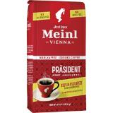 Julius Meinl Präsident Bohne od. gemahlen, Preisangabe ohne MwSt. (Preis inkl. MwSt. 8,99 €), METRO 500 Gramm 1 Packung