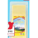 Promotion Bild von Milsani XXL Butterkäse Scheiben HOFER 800 Gramm 1 Packung