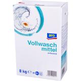 Promotion Bild von aro  Voll- oder Colorwaschmittel Pulver 100 WG, Preisangabe ohne MwSt. (Preis inkl. MwSt. 12,83 €), METRO 8 Kilogramm 1 Packung