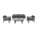 Ambia Garden Loungegarnitur 2905000909 XXXLutz 4 Stück 1 Set