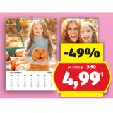 Wandkalender A4 Format HOFER 1 Stück