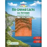 Spar Natur pur Bio-Graved-Lachs EUROSPAR 100 Gramm 1 Packung