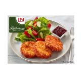 Knusprige Käsespätzle-Laibchen mit Blattsalat und Preiselbeeren INTERSPAR 1 Set