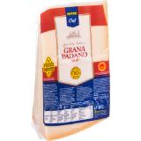 Metro Chef Grana Padano, Preisangabe ohne MwSt. (Preis inkl. MwSt. 16,85 €), METRO 1 Kilogramm