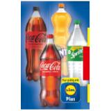 Coca Cola /Zero/Fanta/Sprite Limonade versch. Sorten Lidl APP Preis 2 Liter 1 Flasche
